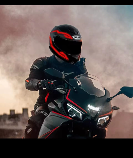 Motorcycle Helmet Light – EL Light Strip Accessory