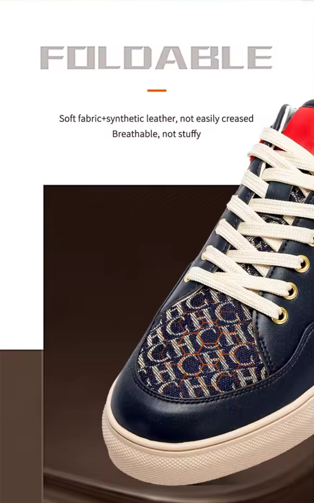 Men’s Designer-Inspired Casual Sneakers