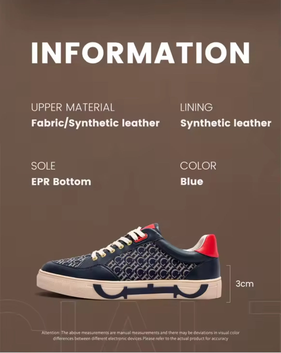 Men’s Designer-Inspired Casual Sneakers