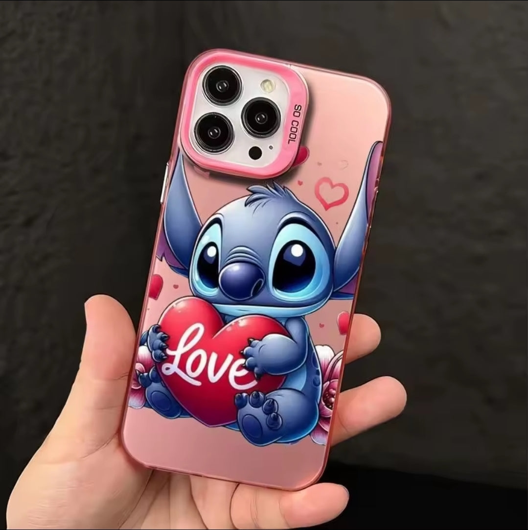 Cute Stitch Cartoon iPhone Case Collection